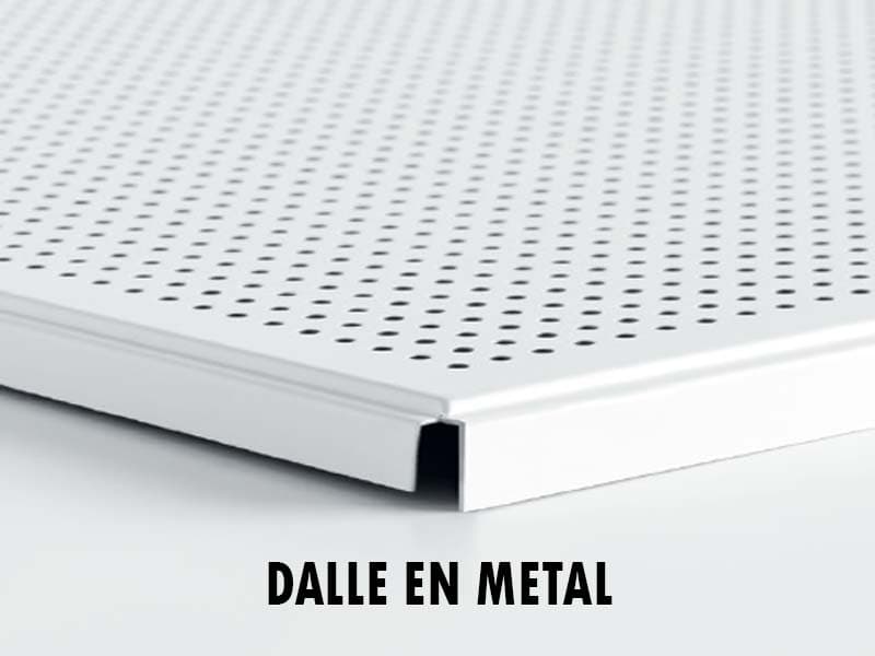 DALLE DE PLAFOND EN MÉTAL - Solution technique Chada Alyasmin Casablanca