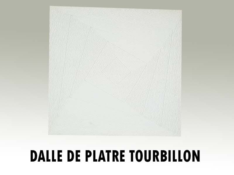 DALLE DE PLATRE TOURBILLON