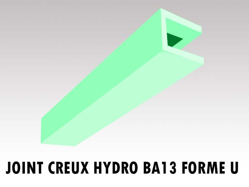 JOINT CREUX BA13 HYDROFUGE FORME U