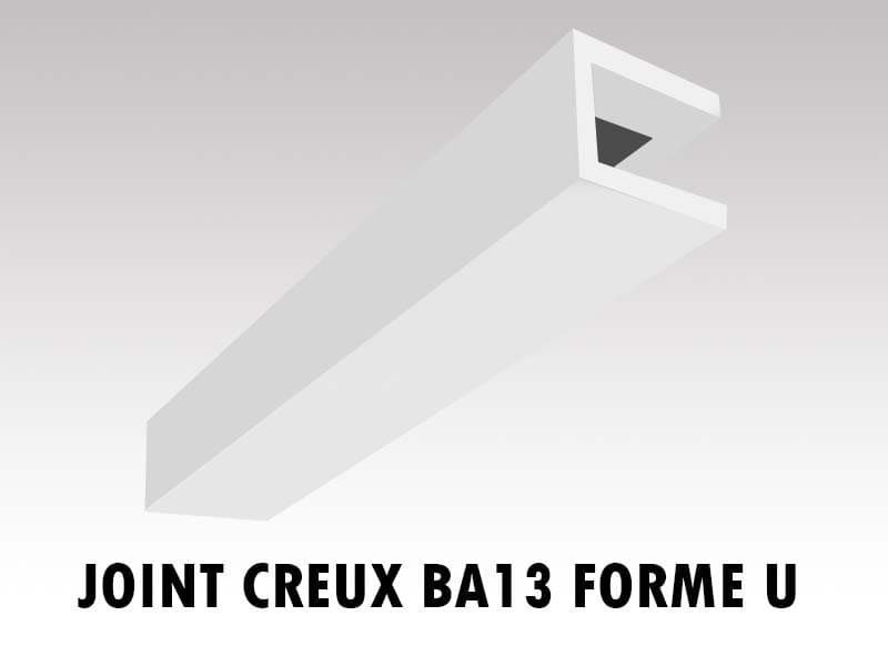 JOINT CREUX BA13 STANDARD FORME U