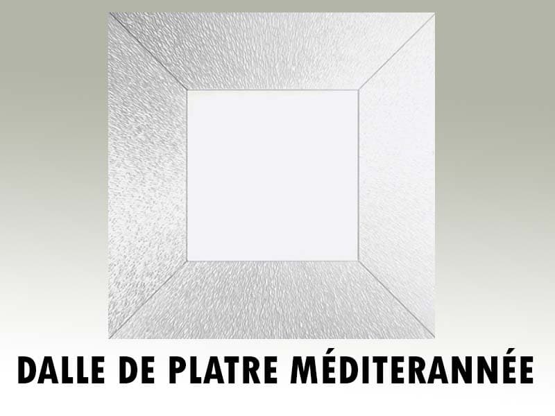 DALLE DE PLATRE MÉDITERANNÉE - Solution technique Chada Alyasmin Casablanca