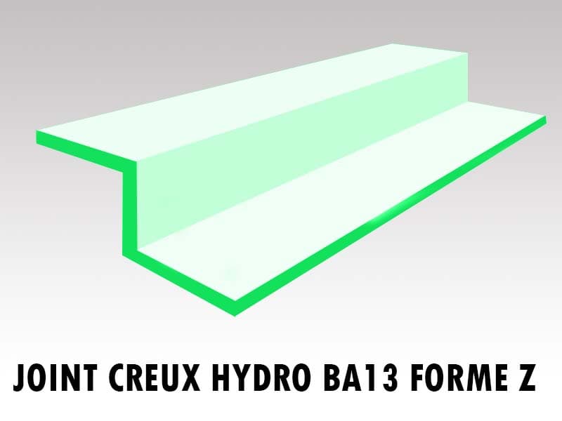 JOINT CREUX BA13 HYDROFUGE FORME Z - Solution technique Chada Alyasmin Casablanca